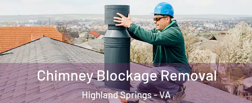  Chimney Blockage Removal Highland Springs - VA