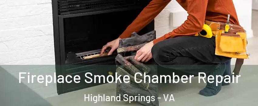  Fireplace Smoke Chamber Repair Highland Springs - VA