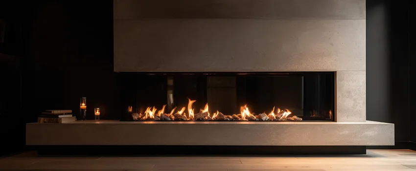 Gas Fireplace Ember Bed Design Services in Highland Springs, Virginia