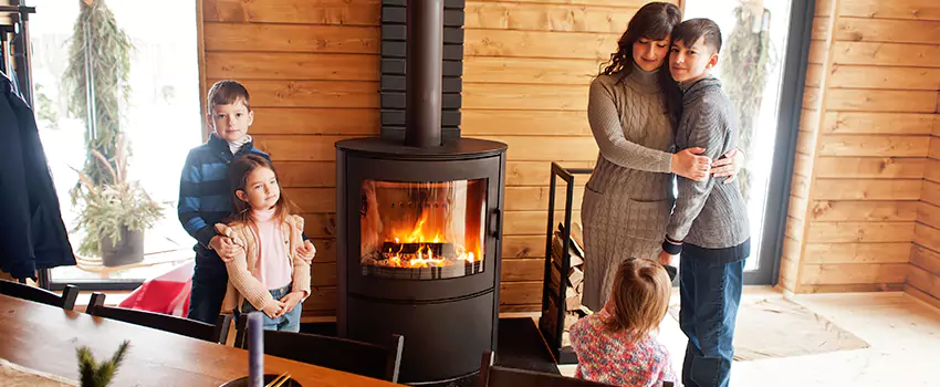 Morso Cast Iron Fireplace Insert Installation in Highland Springs, Virginia