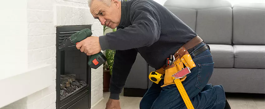 New Indoor Fireplace Installation in Highland Springs, Virginia