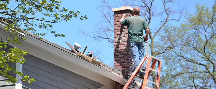 Vinyl and PVC Chimney Flashing Installation in Highland Springs, VA